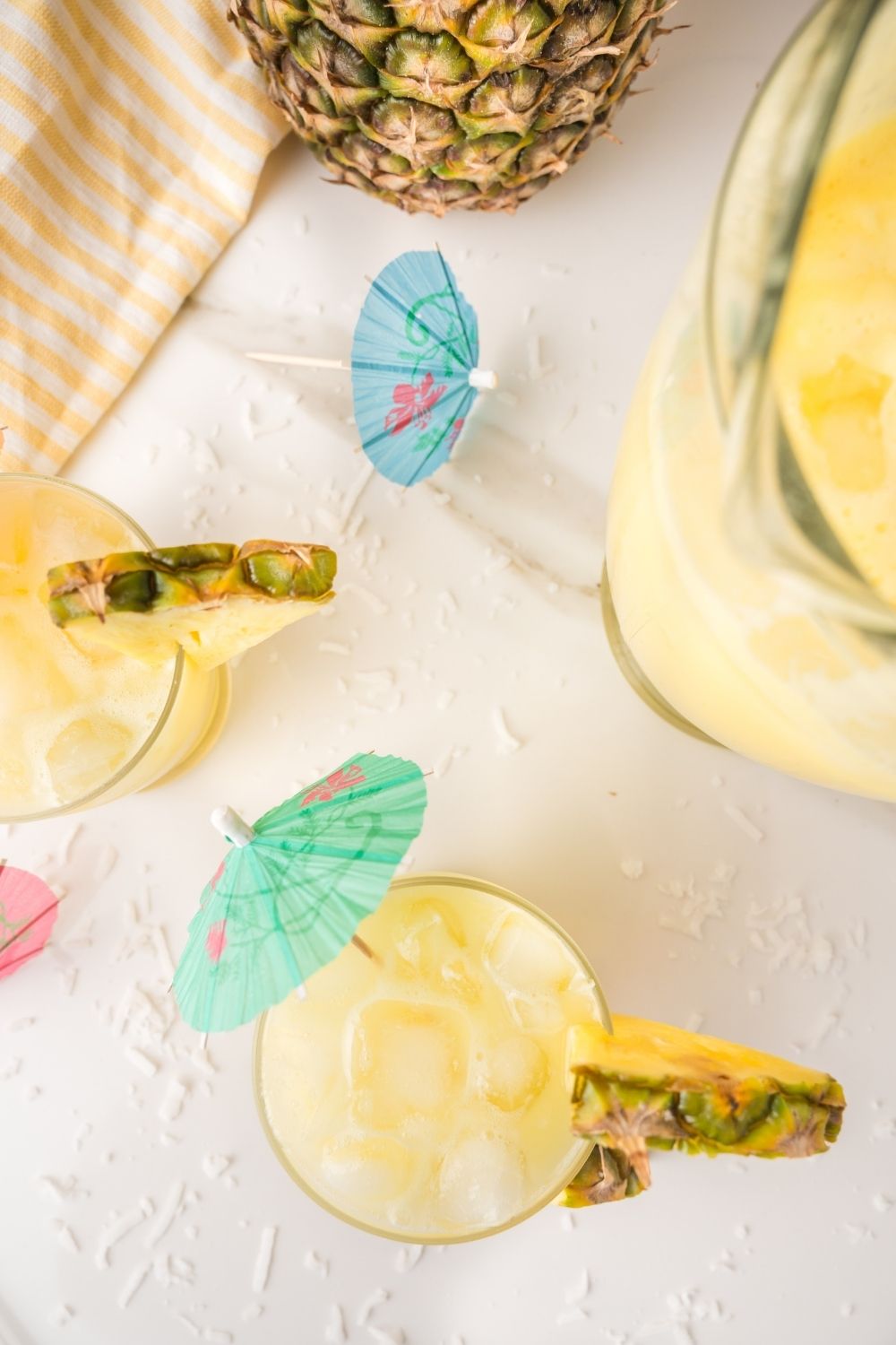 Pina Colada Agua Fresca