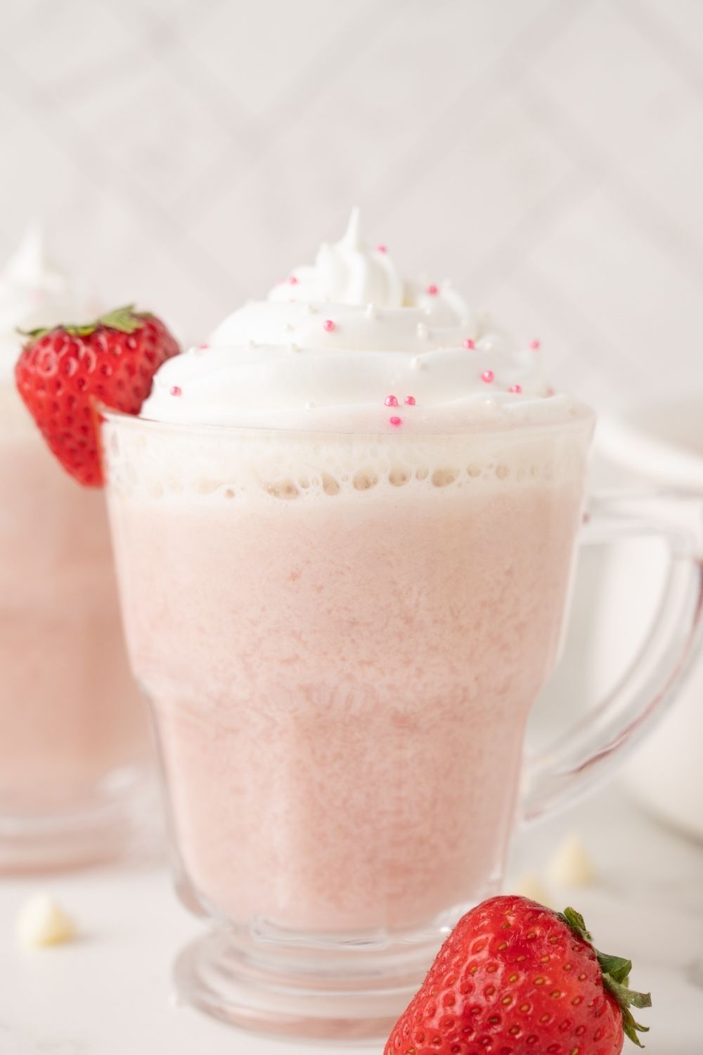 Strawberry Hot Chocolate
