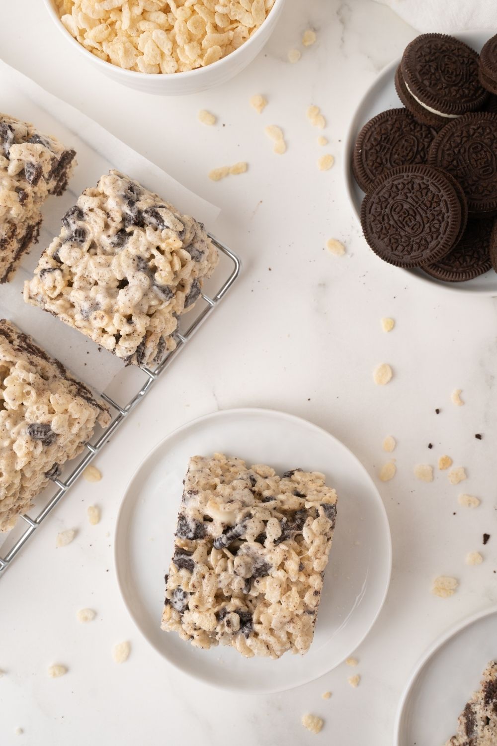 Oreo Rice Krispie Treats