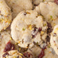 Cranberry Pistachio Shortbread Cookies