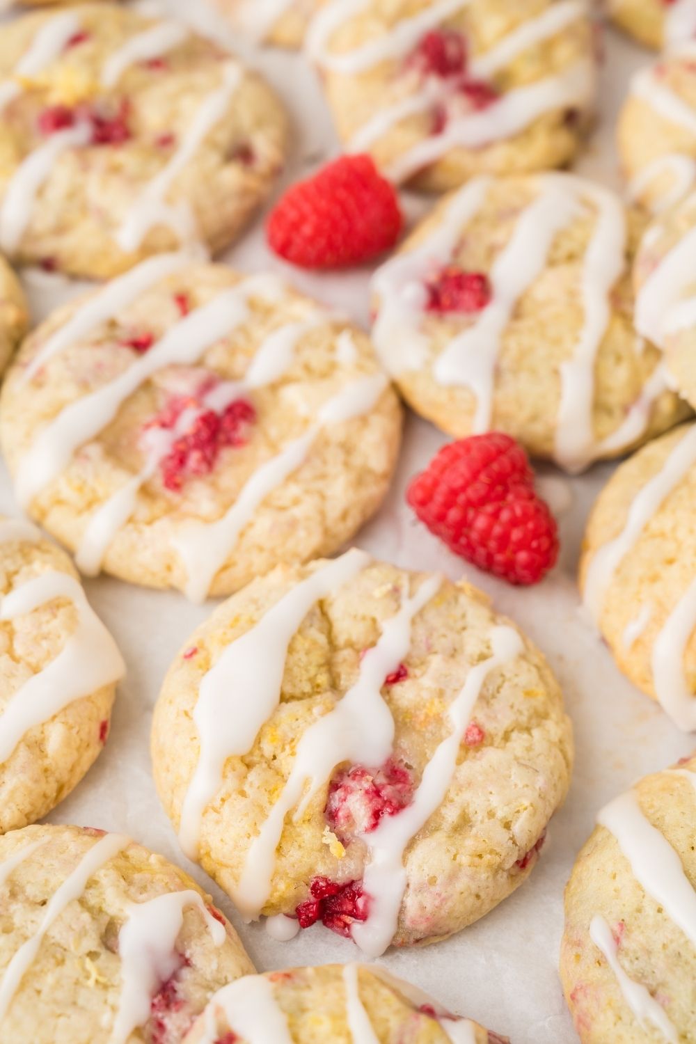 Raspberry Lemon Cookies