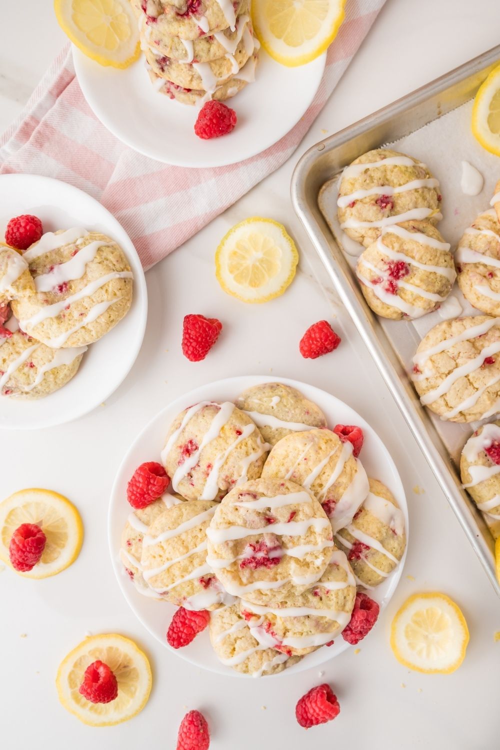 Raspberry Lemon Cookies