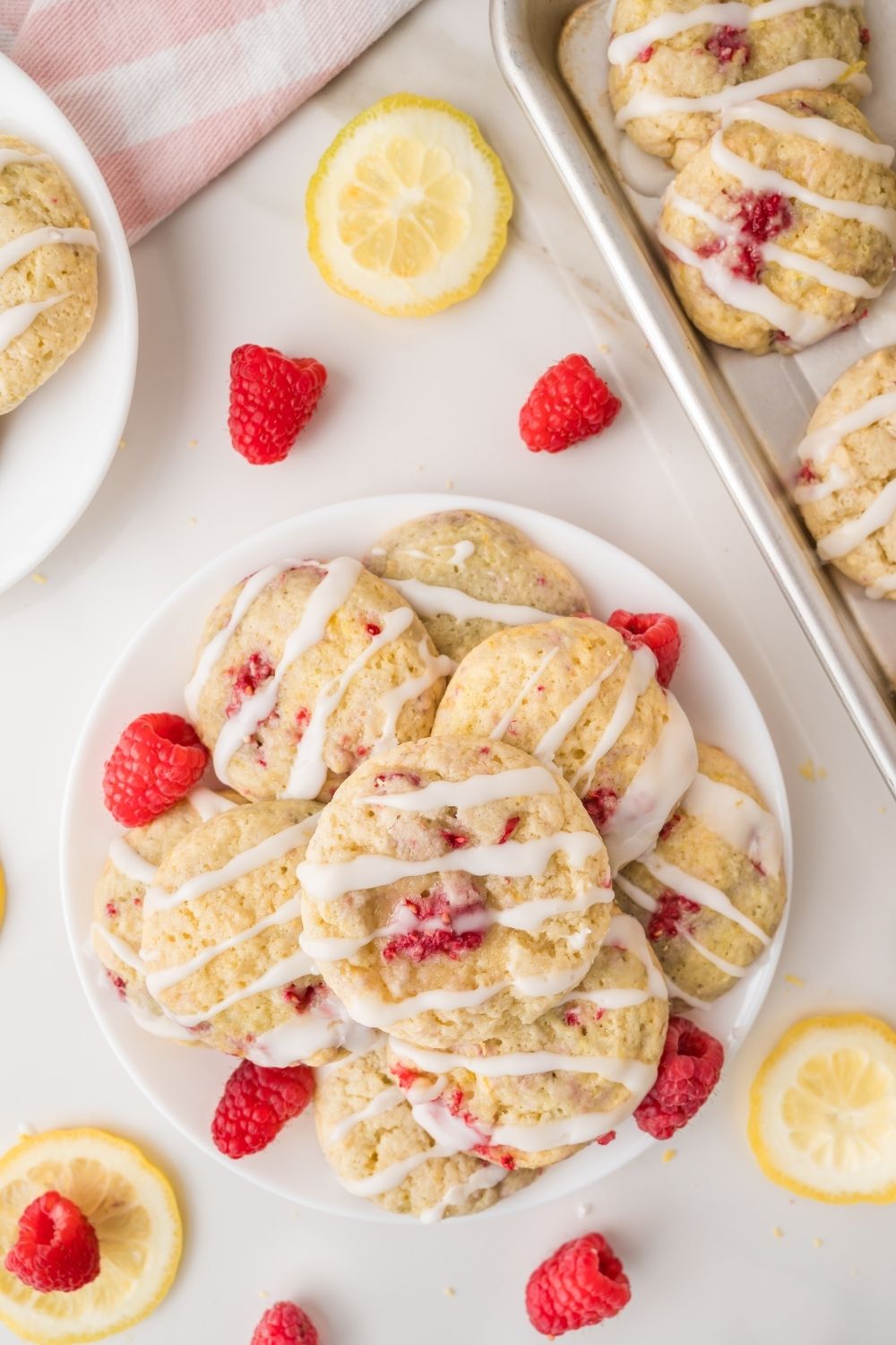Raspberry Lemon Cookies