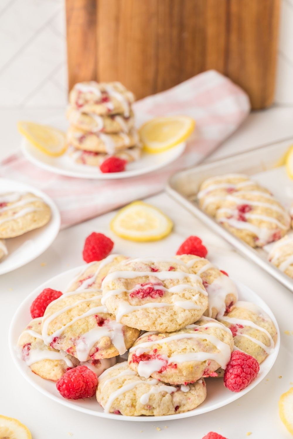 Raspberry Lemon Cookies