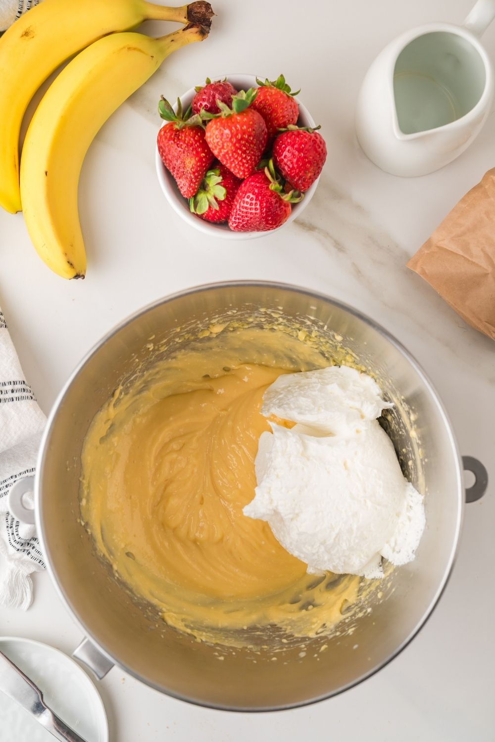 Strawberry Banana Pie