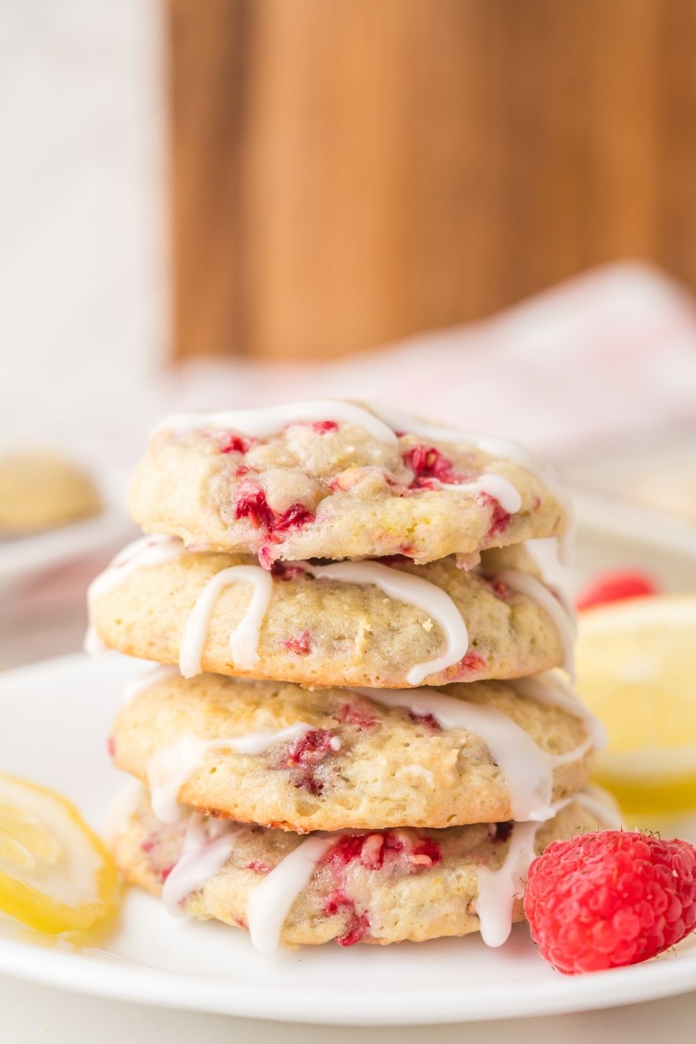 Raspberry Lemon Cookies