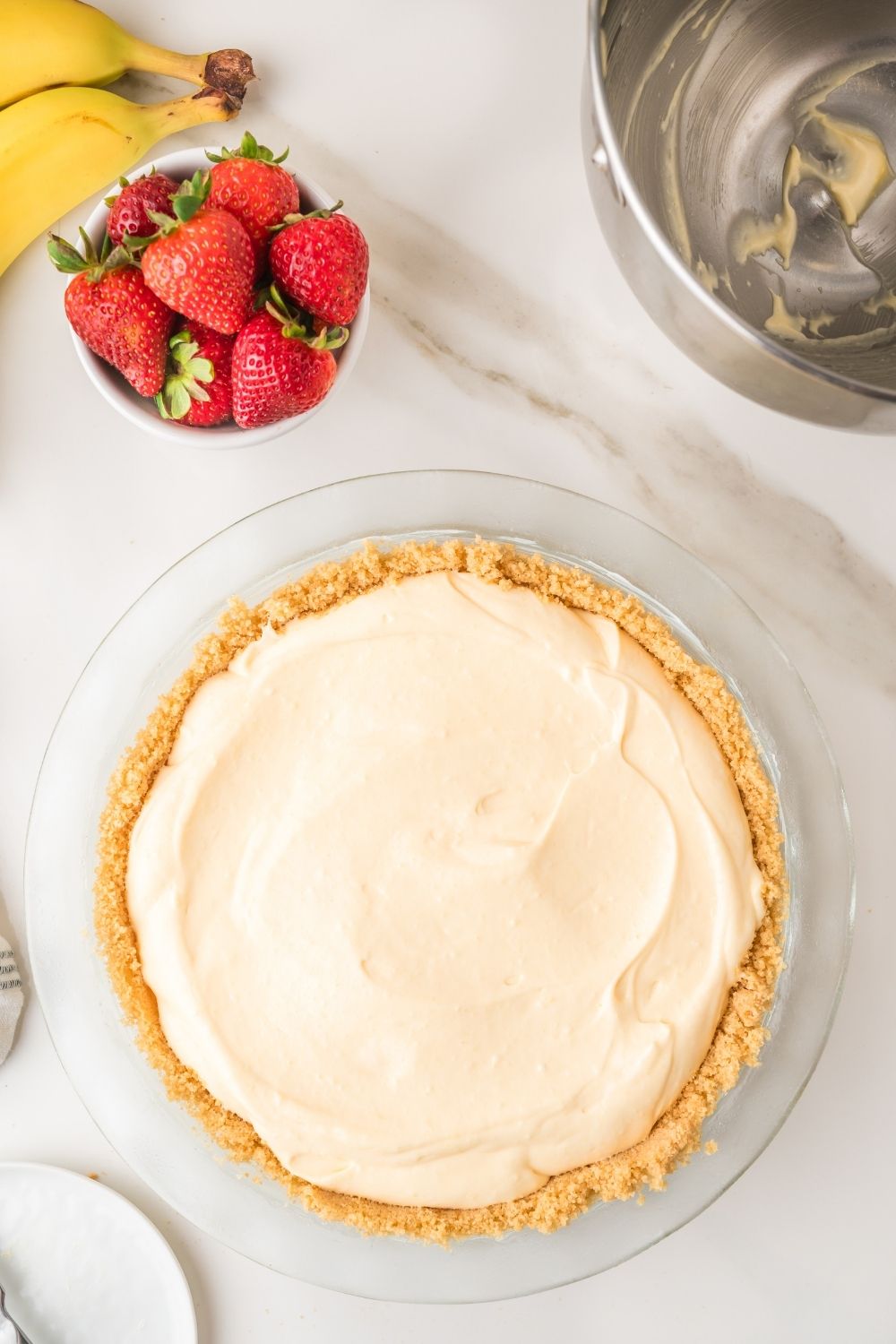 Strawberry Banana Pie