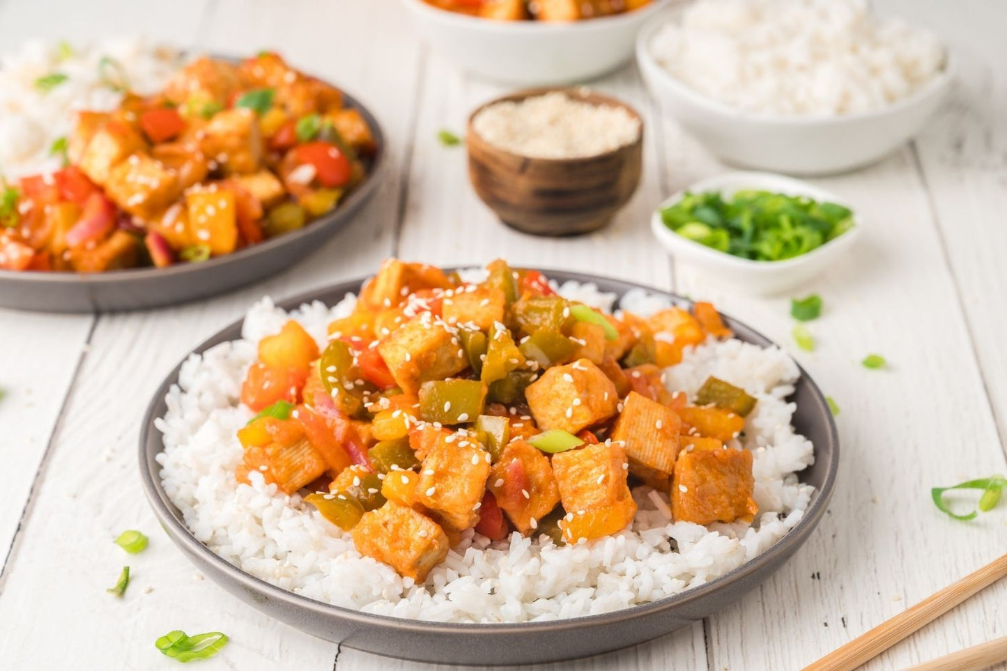 Sweet and Sour Tofu - set 1
