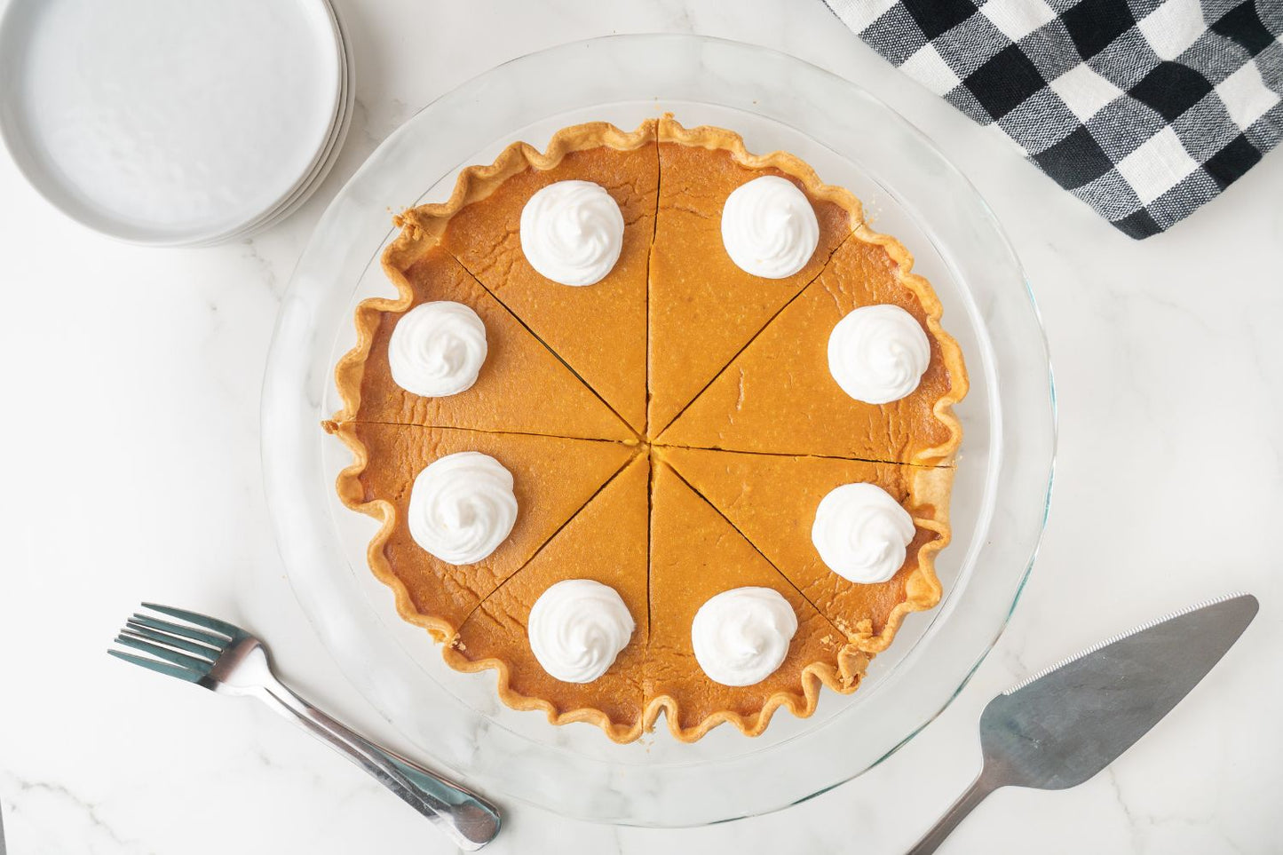 Eggless Pumpkin Pie