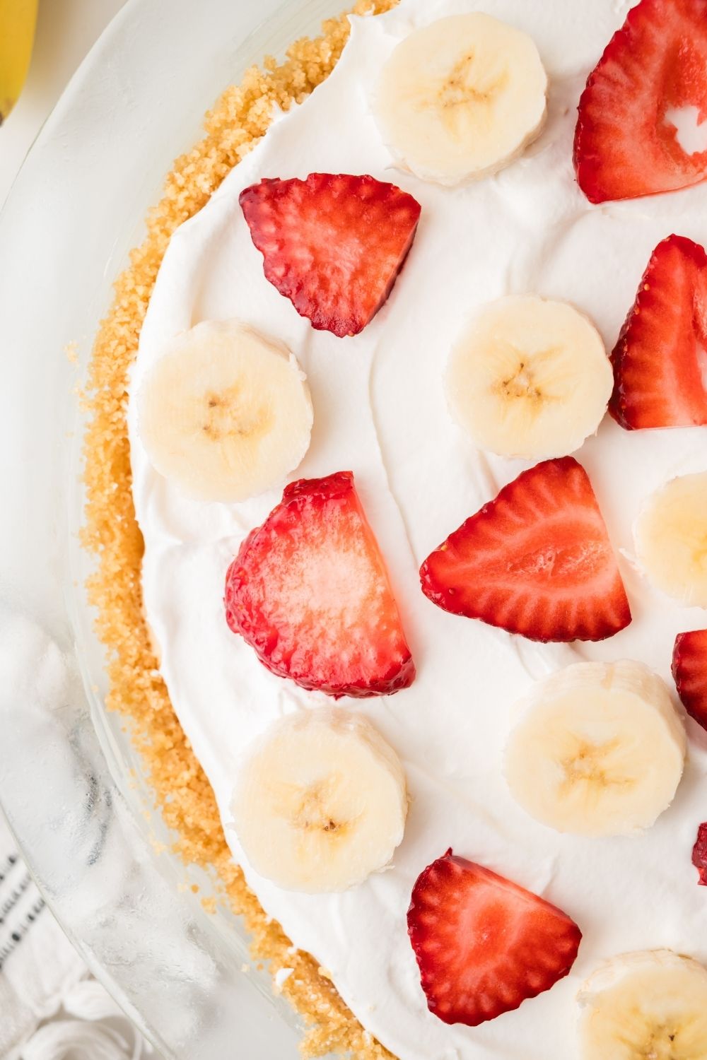 Strawberry Banana Pie