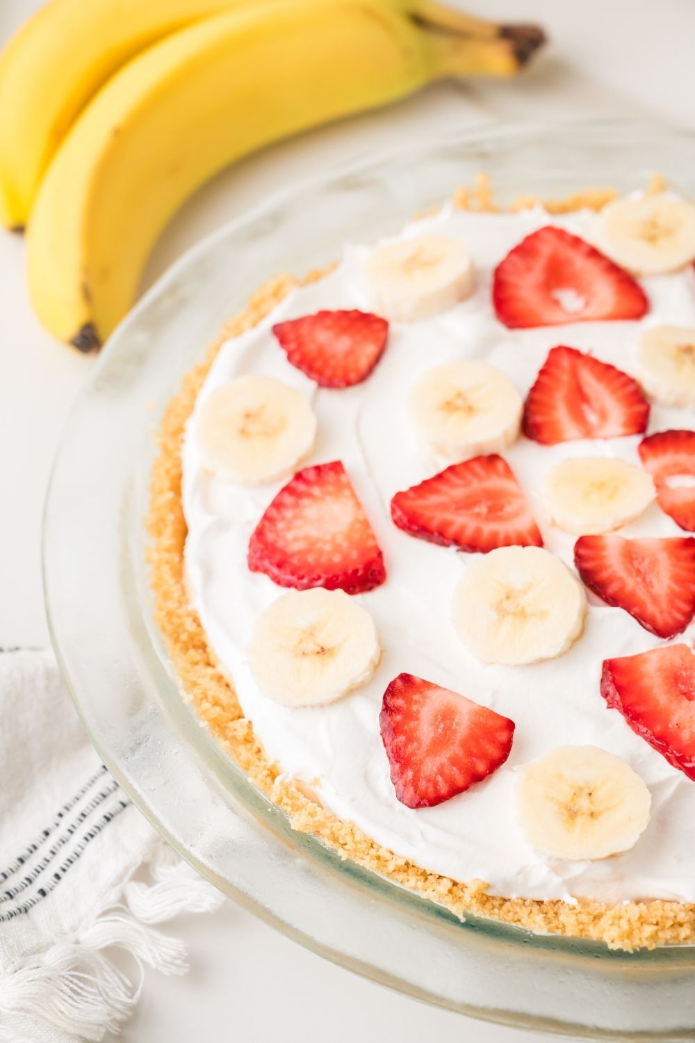 Strawberry Banana Pie