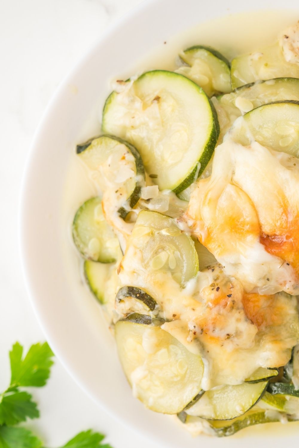 Cheesy Zucchini Casserole