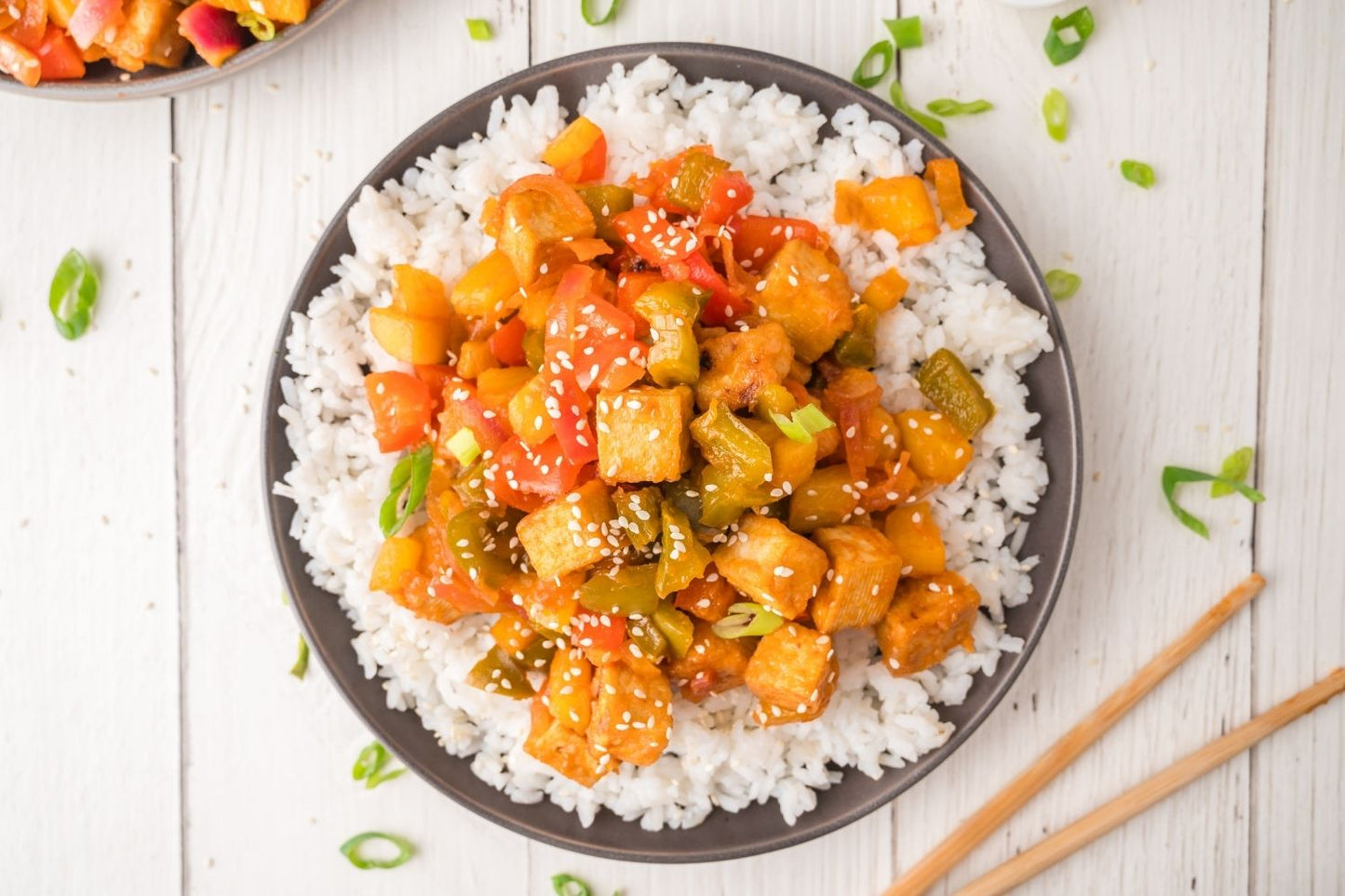 Sweet and Sour Tofu - set 1