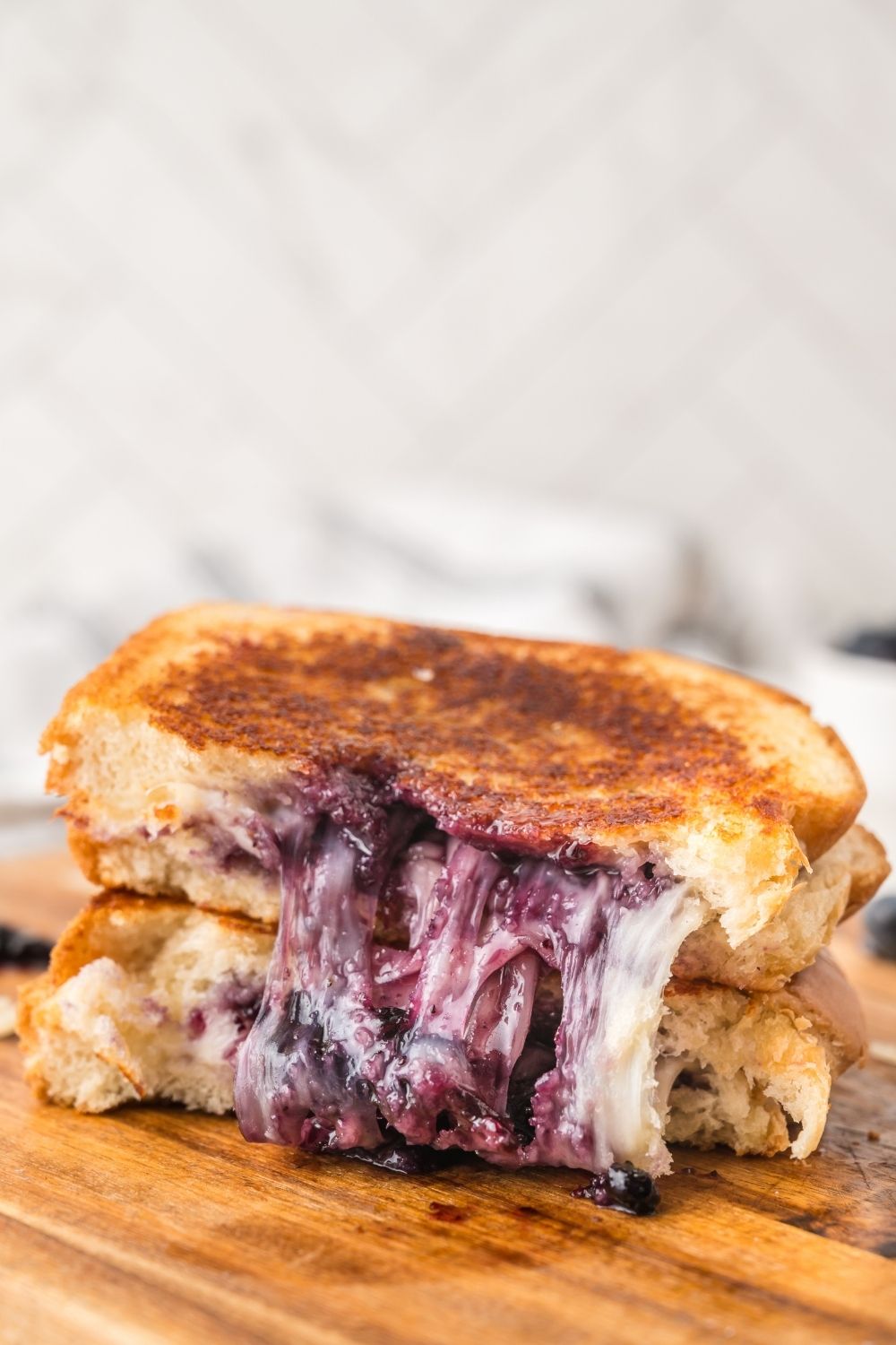 Blueberry Grilled Cheese