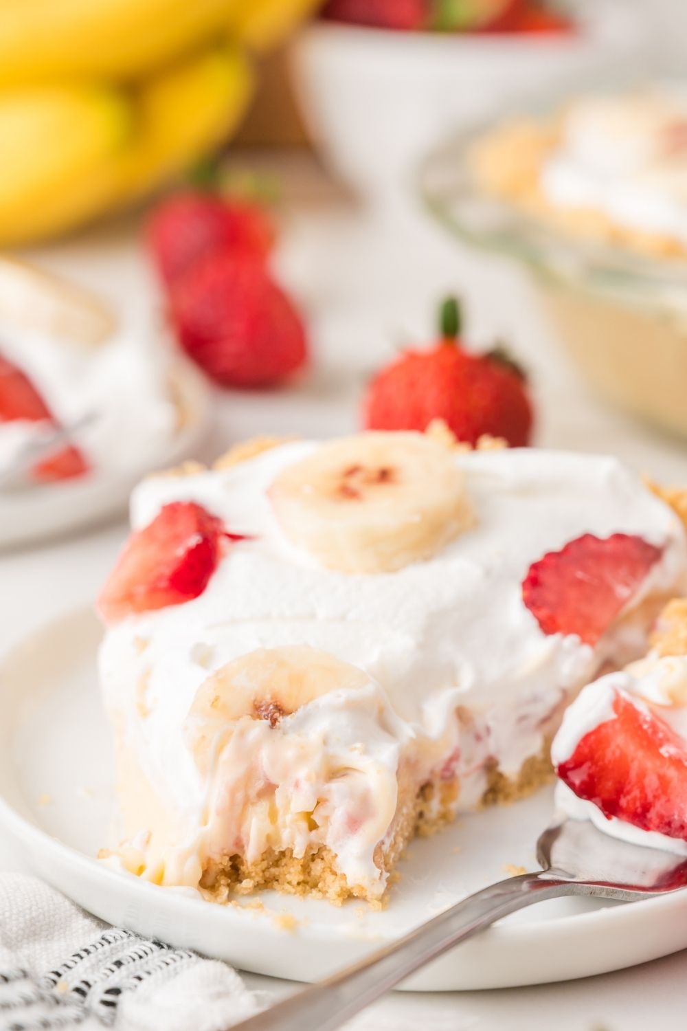 Strawberry Banana Pie