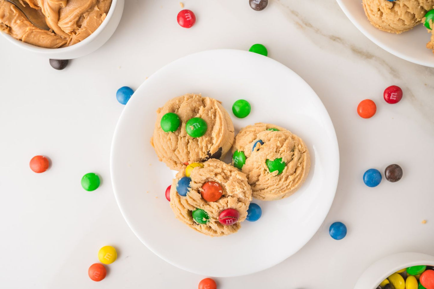 Peanut Butter M&M Cookies