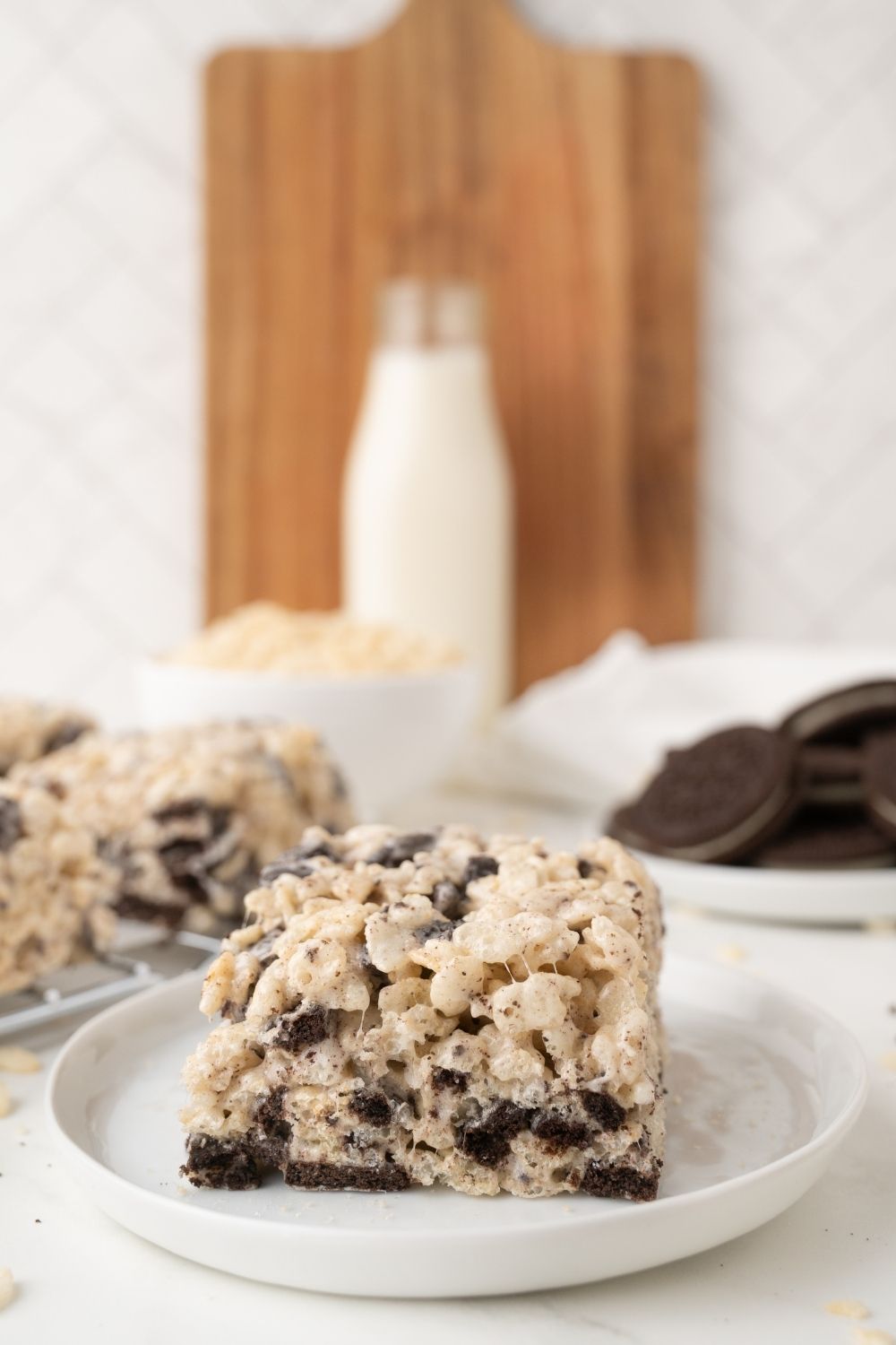 Oreo Rice Krispie Treats