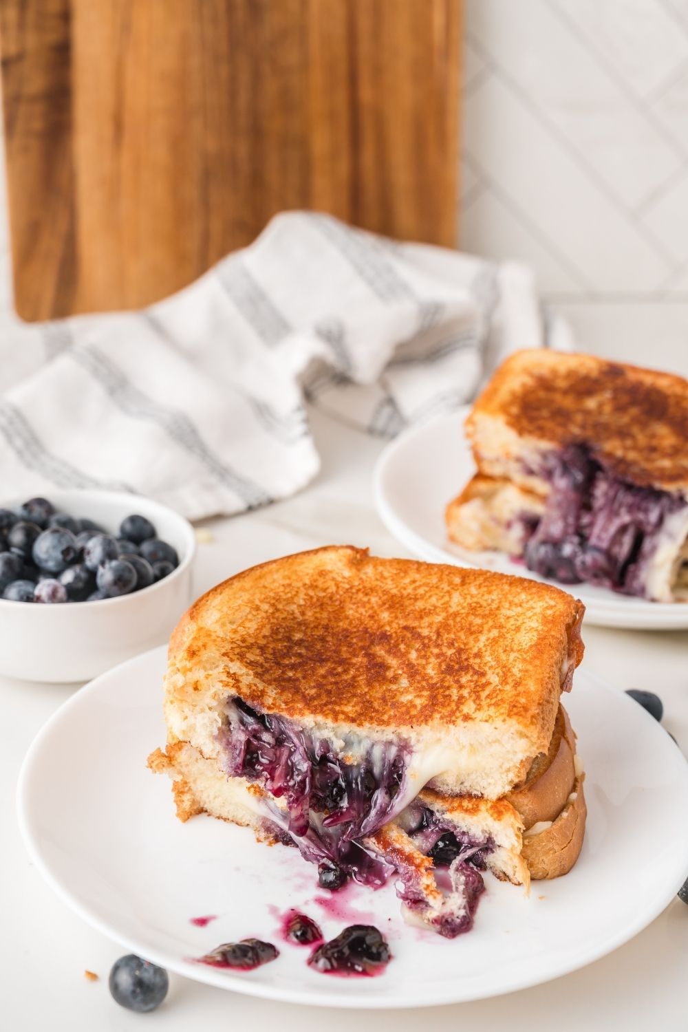 Blueberry Grilled Cheese