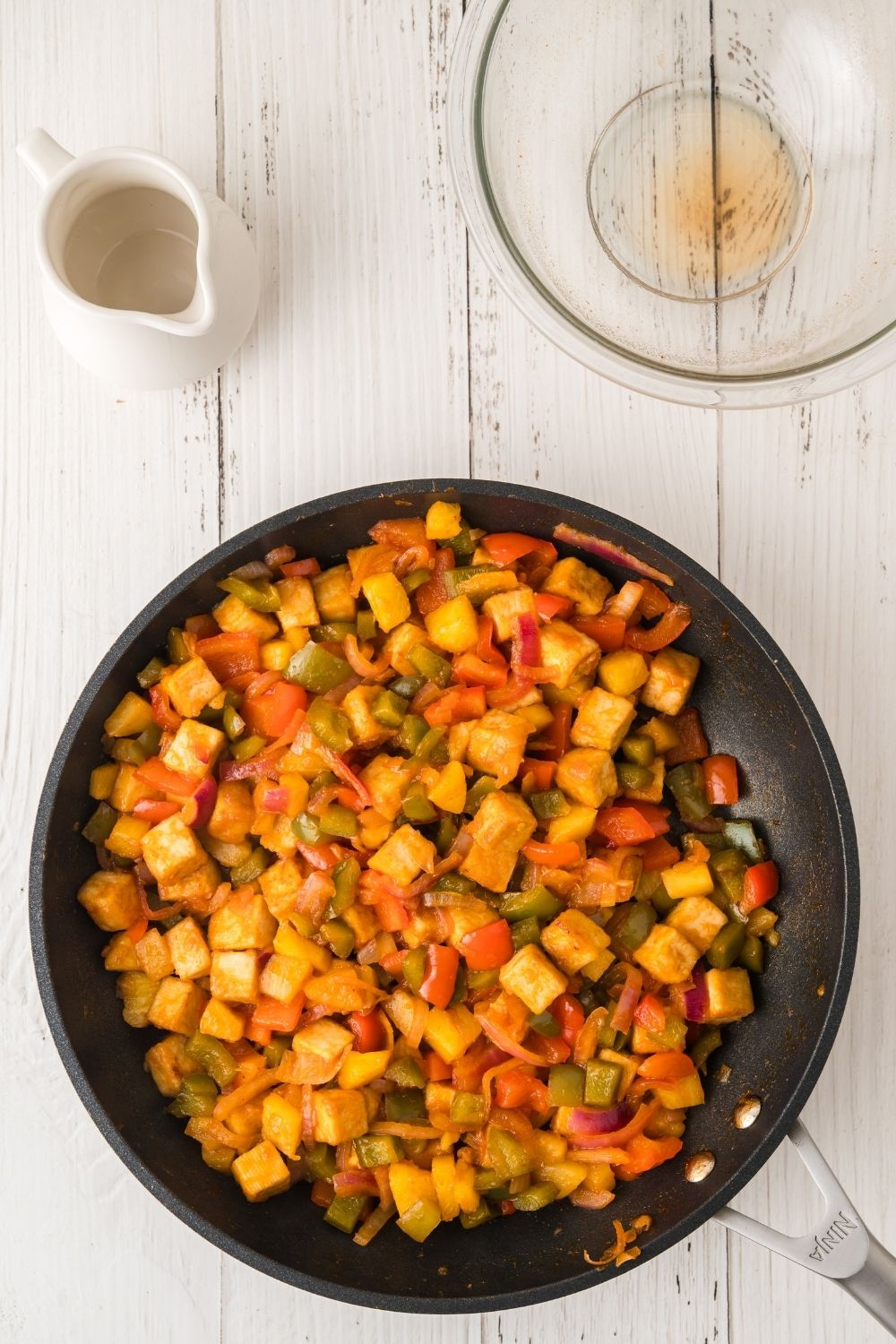 Sweet and Sour Tofu - set 1