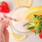 Creamy Strawberry Lemonade