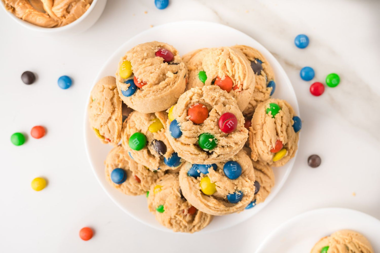 Peanut Butter M&M Cookies