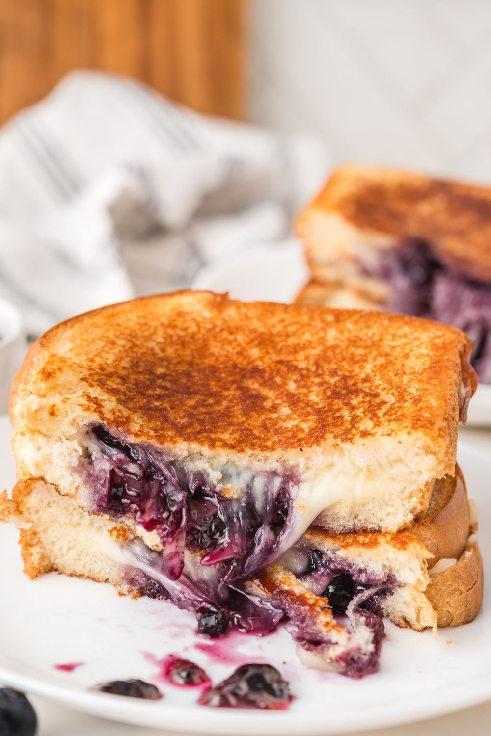 Blueberry Grilled Cheese
