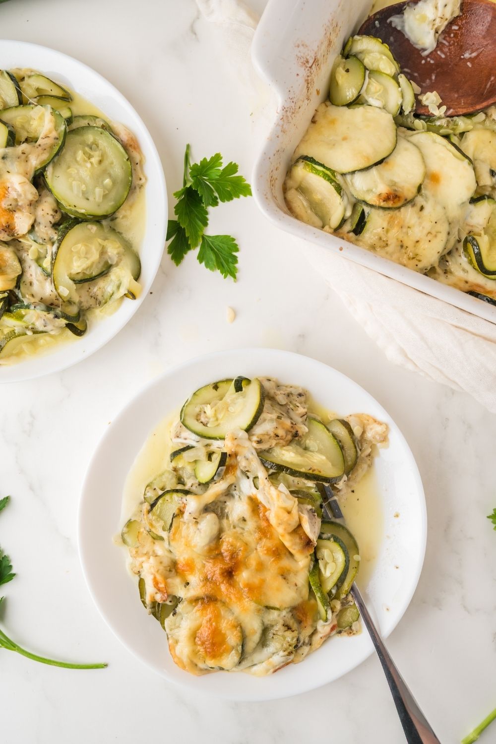 Cheesy Zucchini Casserole
