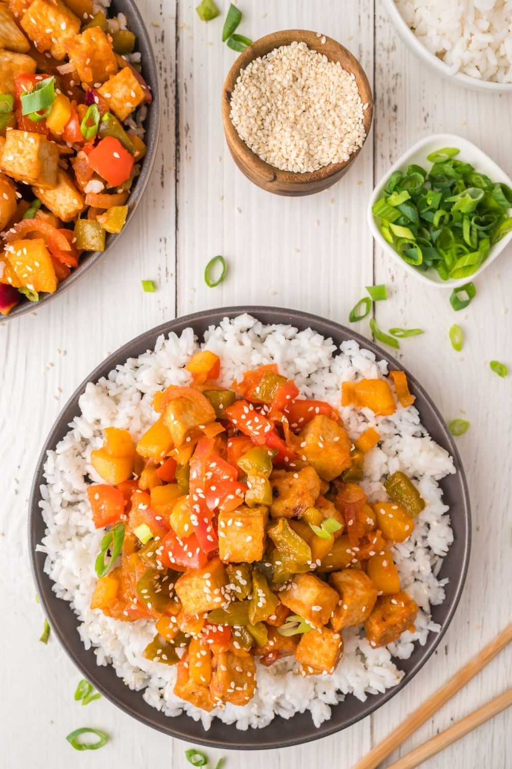 Sweet and Sour Tofu - set 1