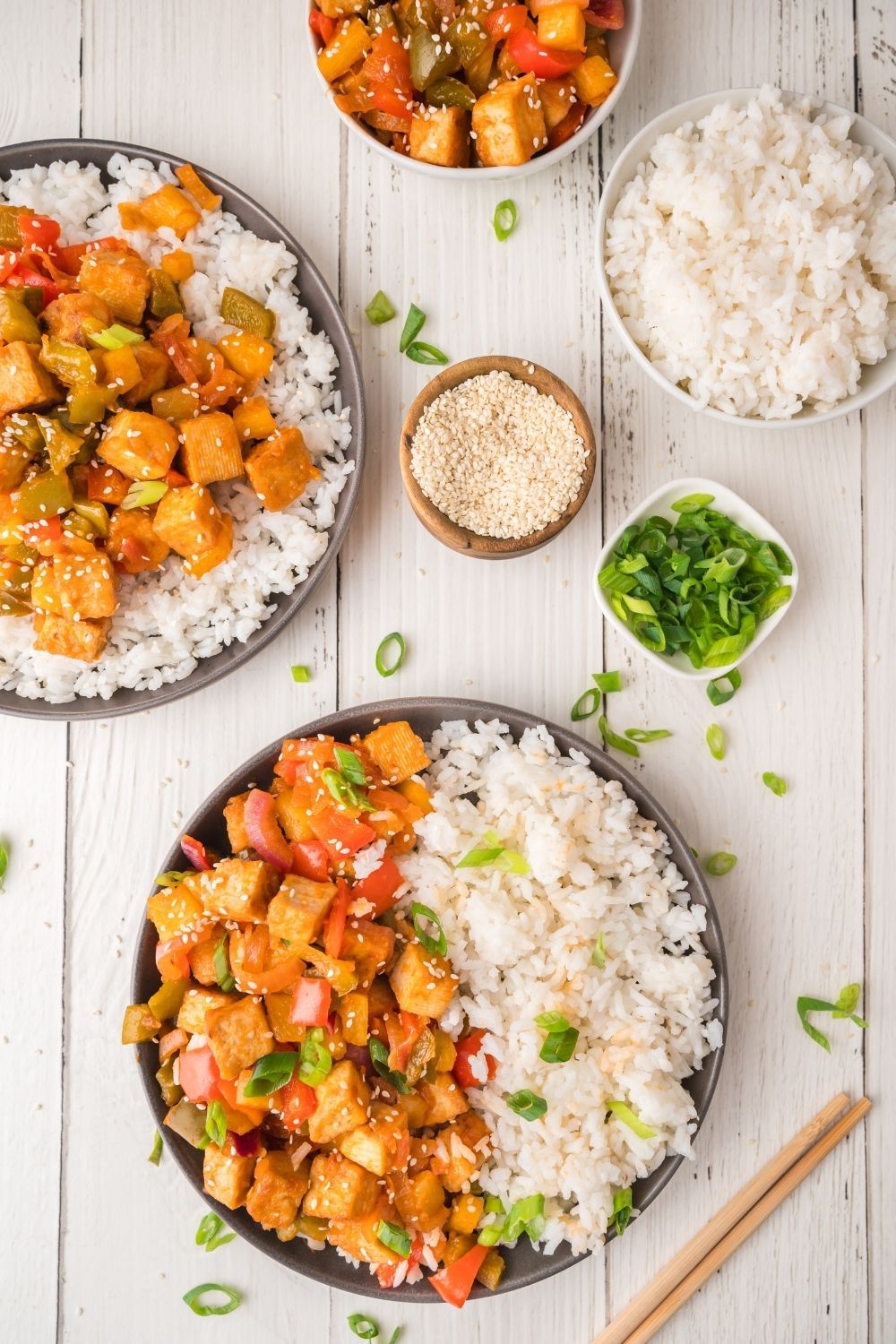 Sweet and Sour Tofu - set 1