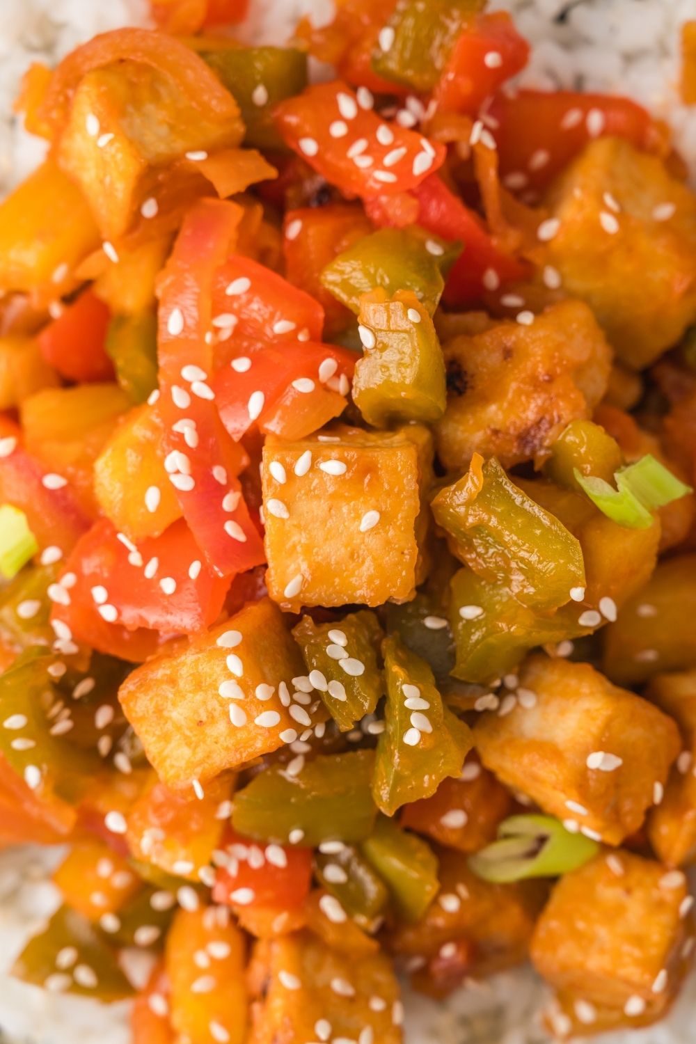 Sweet and Sour Tofu - set 1