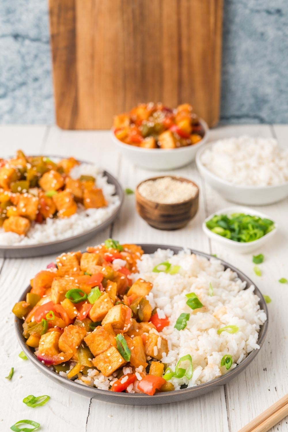 Sweet and Sour Tofu - set 1