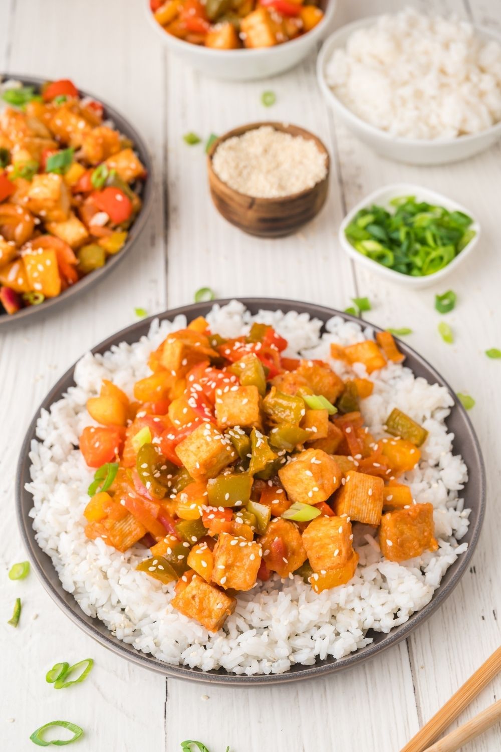 Sweet and Sour Tofu - set 1