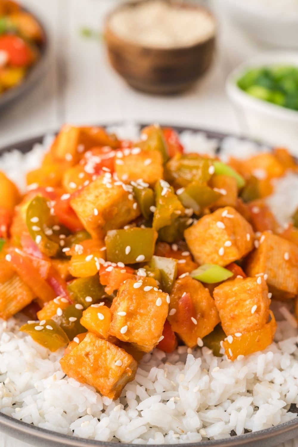 Sweet and Sour Tofu - set 1