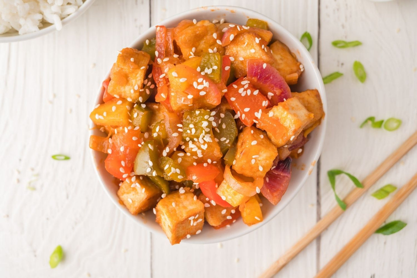 Sweet and Sour Tofu - set 1