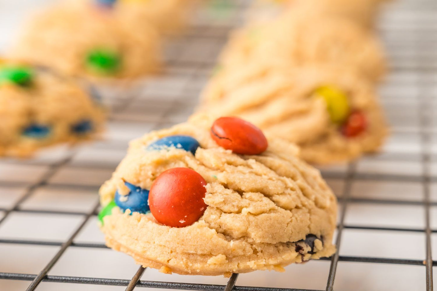 Peanut Butter M&M Cookies