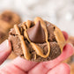 Chocolate Peanut Butter Blossoms