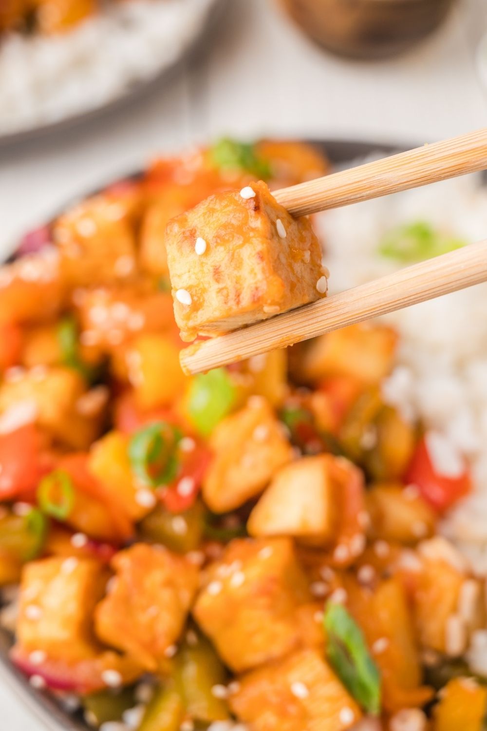 Sweet and Sour Tofu - set 1