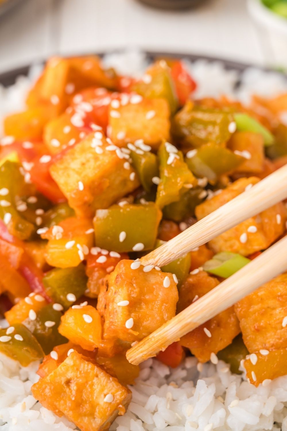Sweet and Sour Tofu - set 1