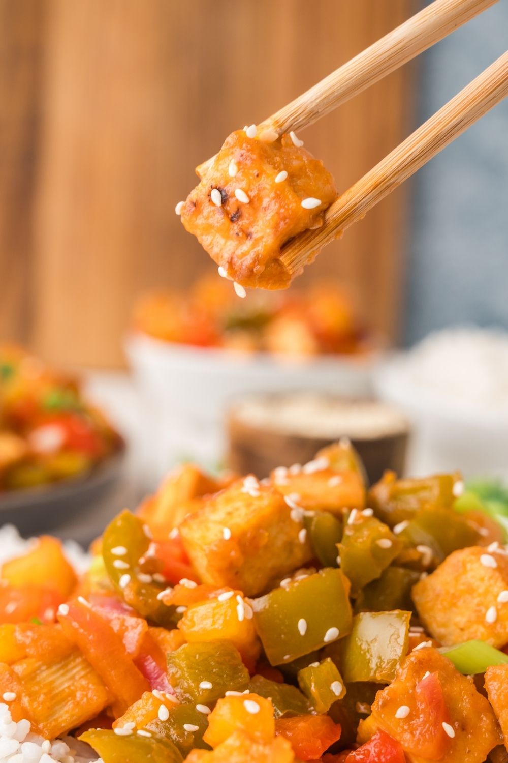Sweet and Sour Tofu - set 1