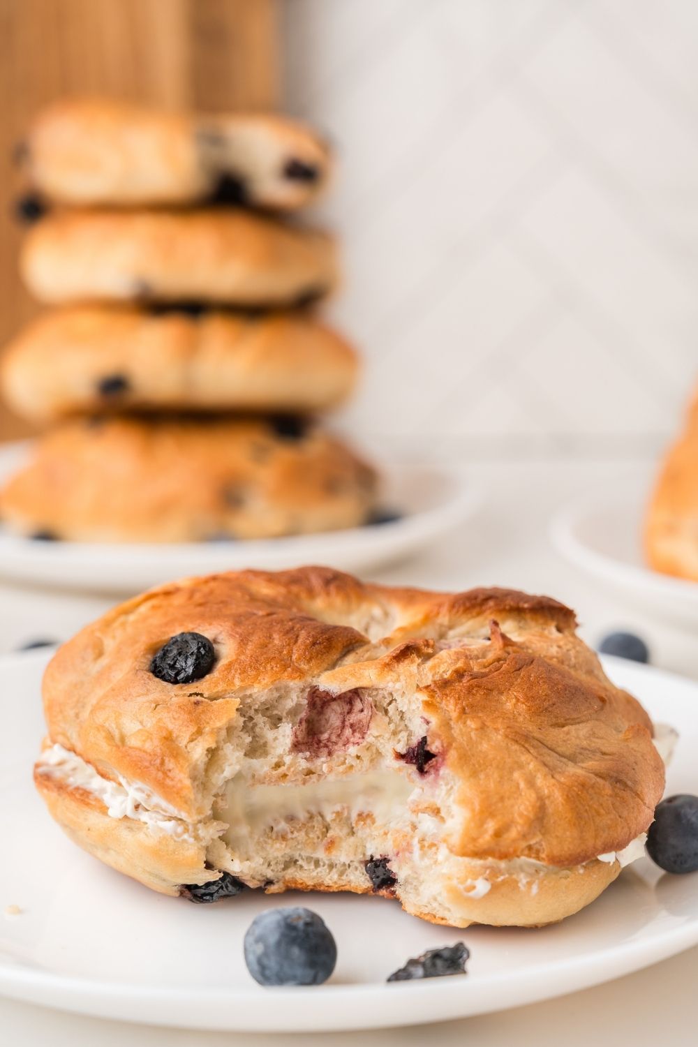 Blueberry Bagels