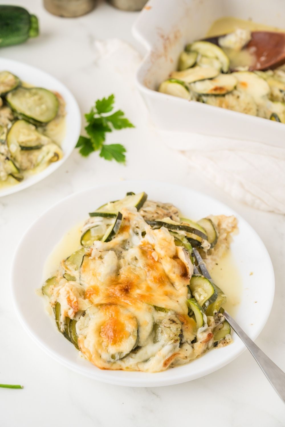 Cheesy Zucchini Casserole