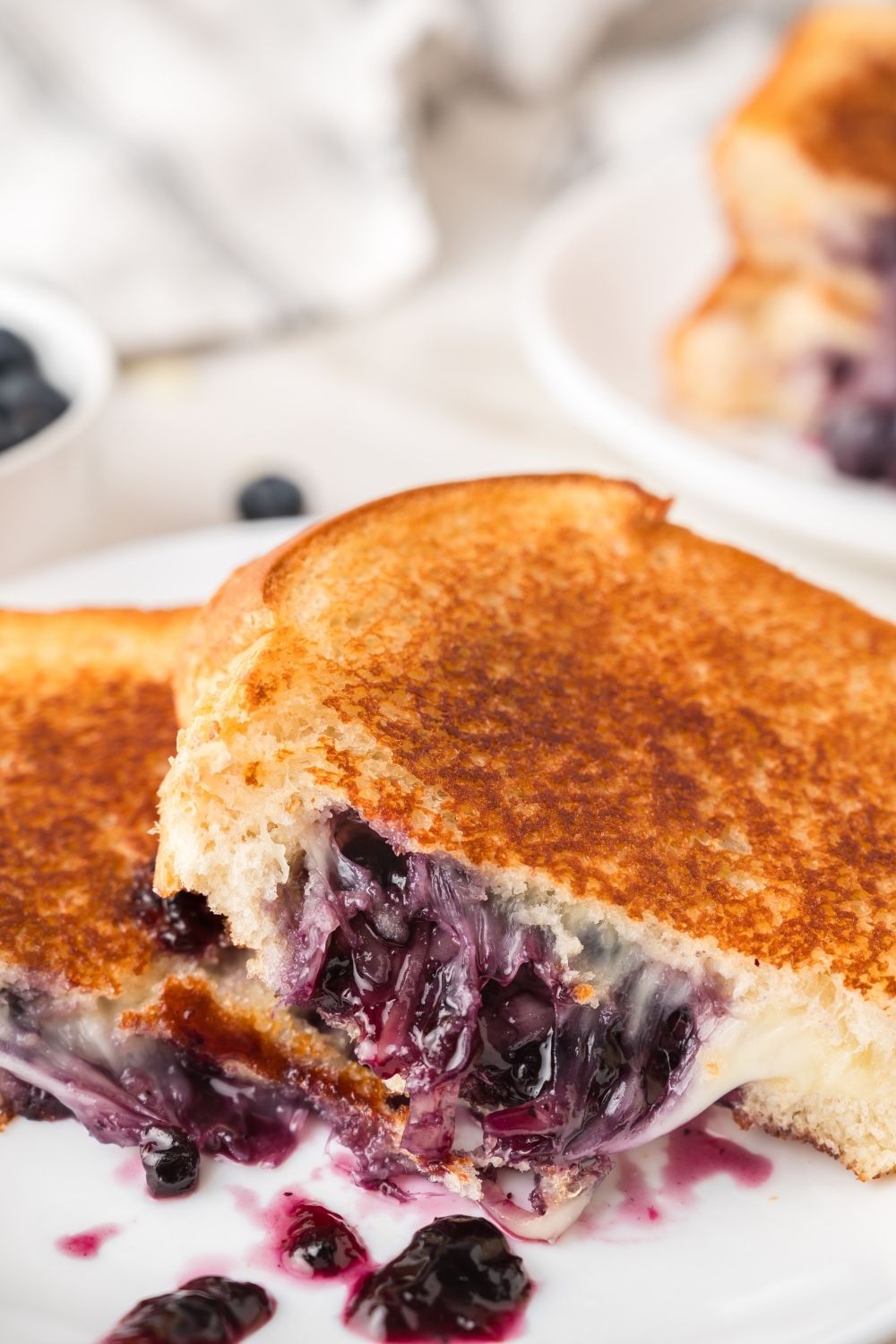 Blueberry Grilled Cheese