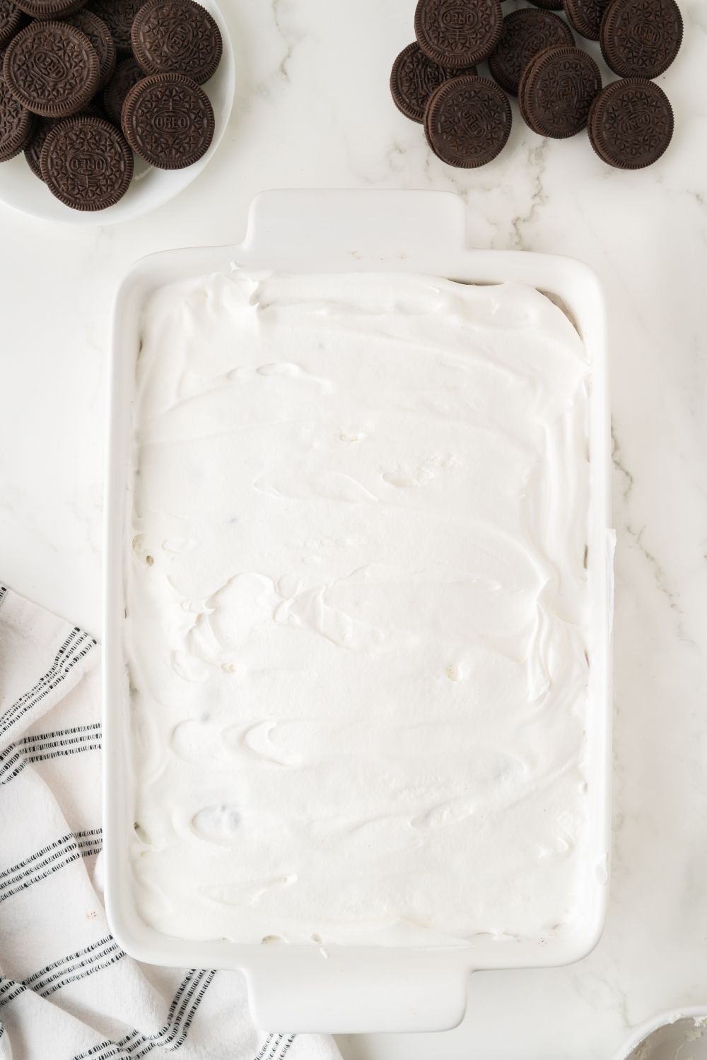 Oreo Poke Cake