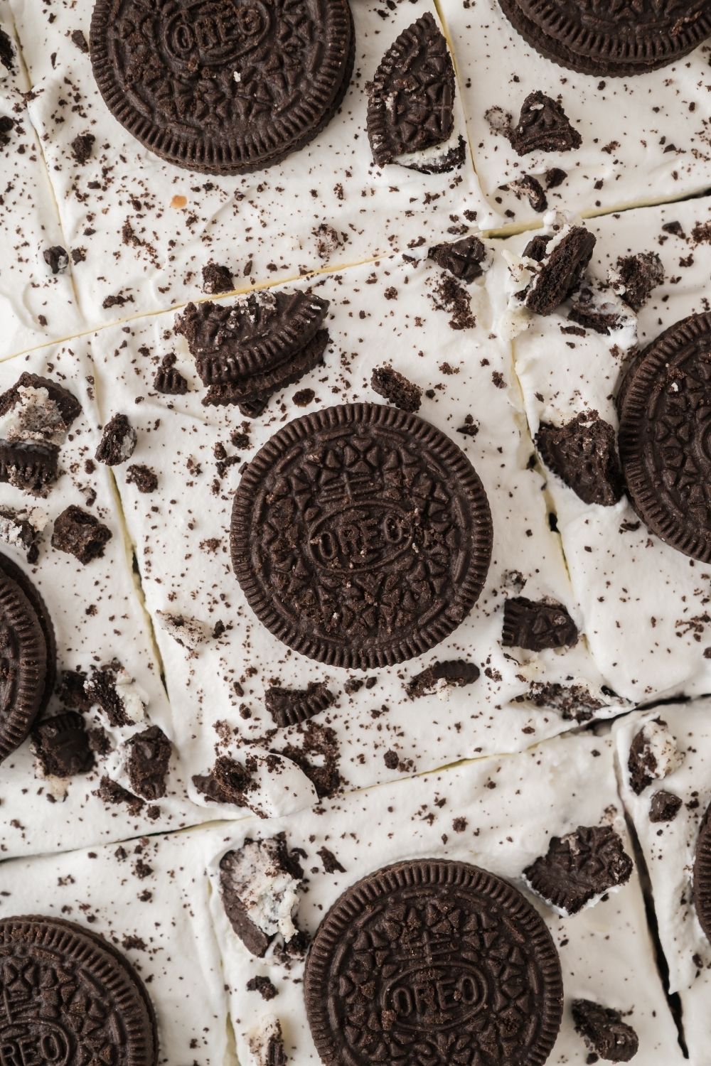 Oreo Poke Cake