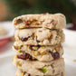 Cranberry Pistachio Shortbread Cookies
