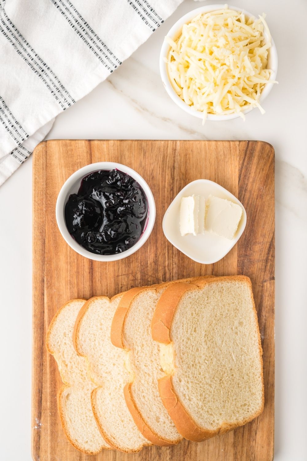 Blueberry Grilled Cheese
