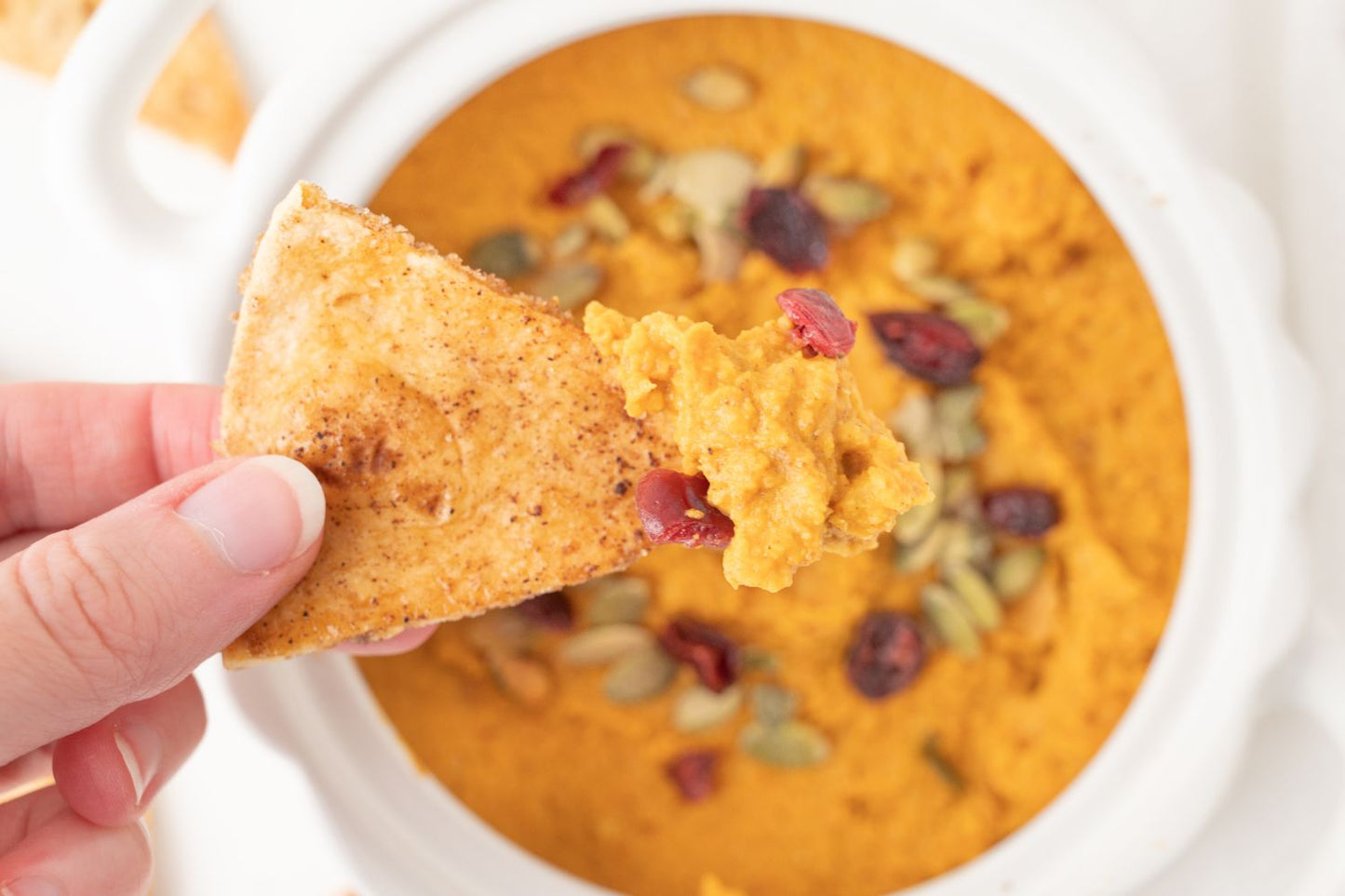 Pumpkin Hummus - set 2