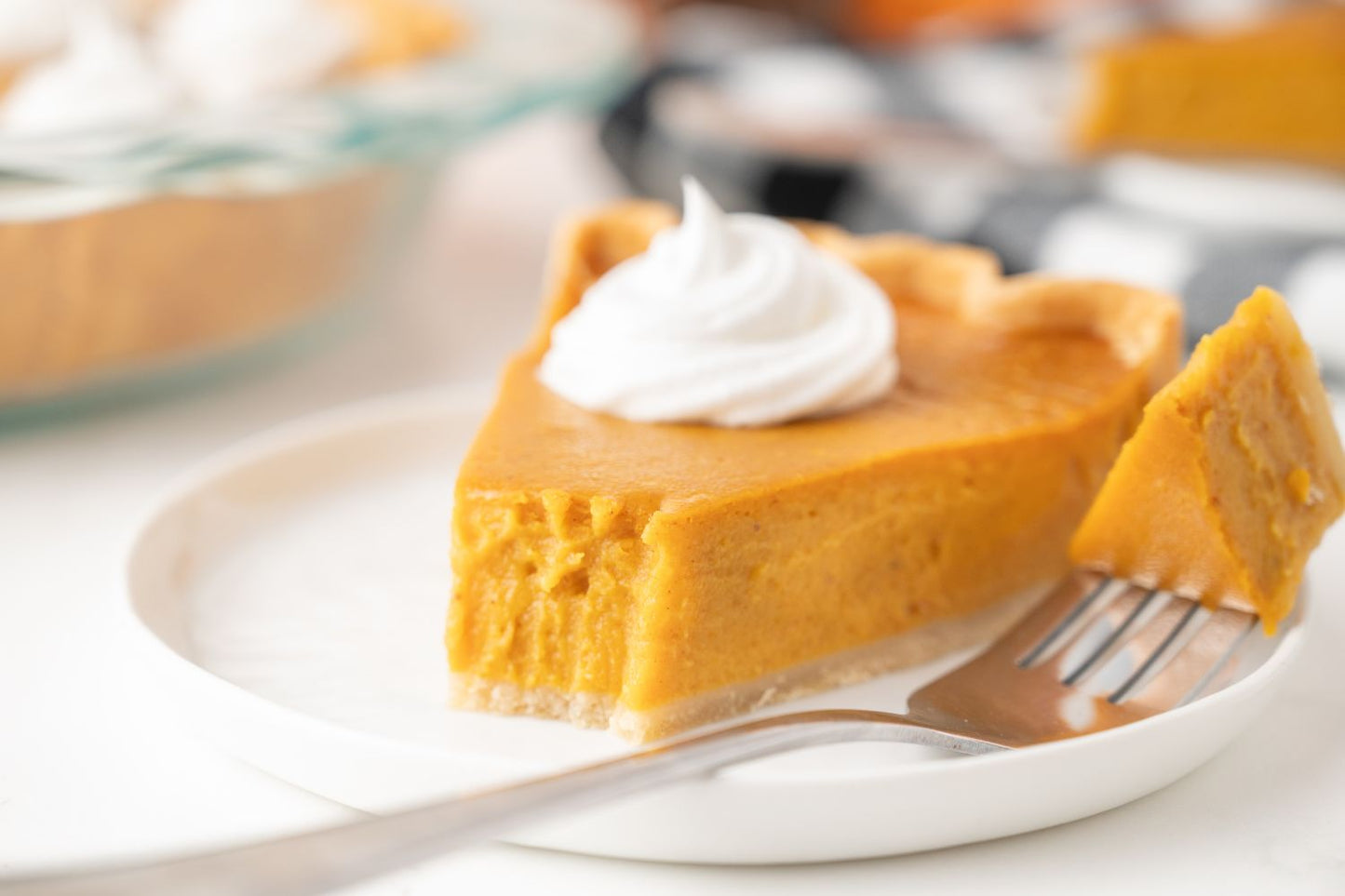 Eggless Pumpkin Pie