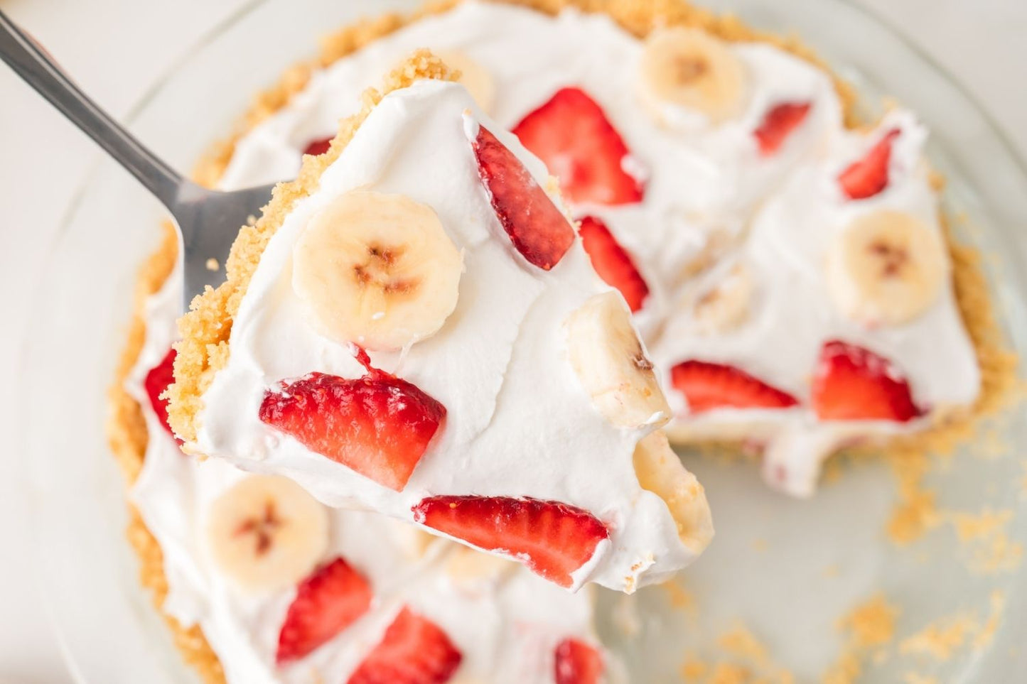 Strawberry Banana Pie