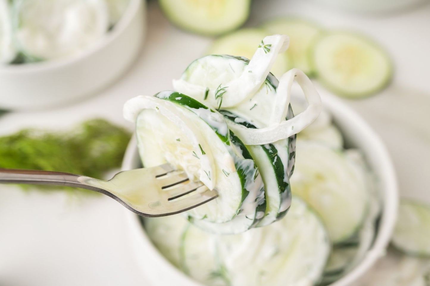 Creamy Cucumber Salad